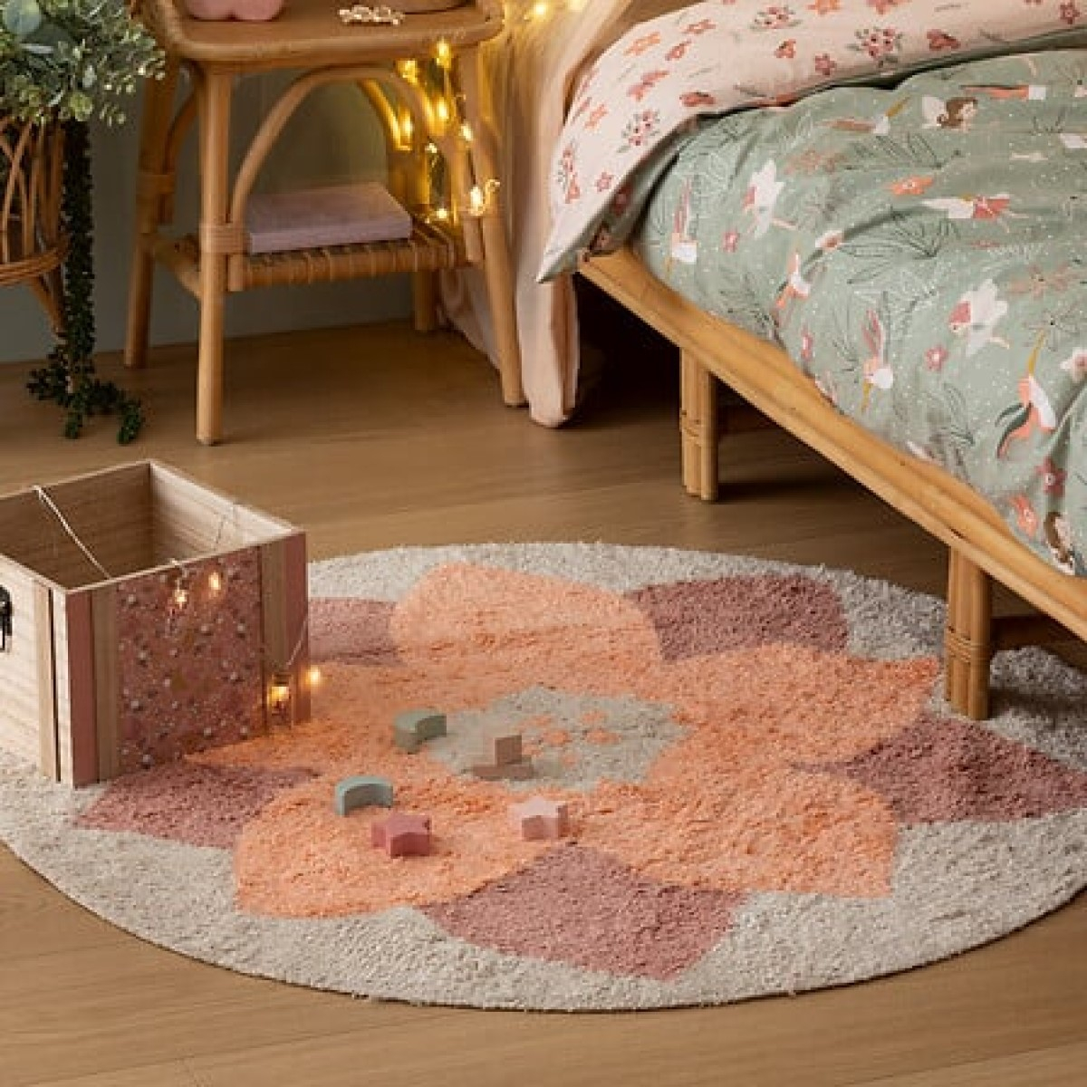 Dvostranska 2-delna posteljnina FAIRY GARDEN 140x200 cm, Atmosphera®-5