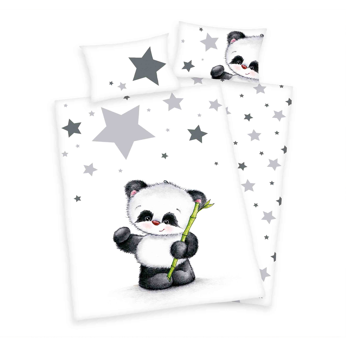Flanel Lara panda posteljina 135x100 cm