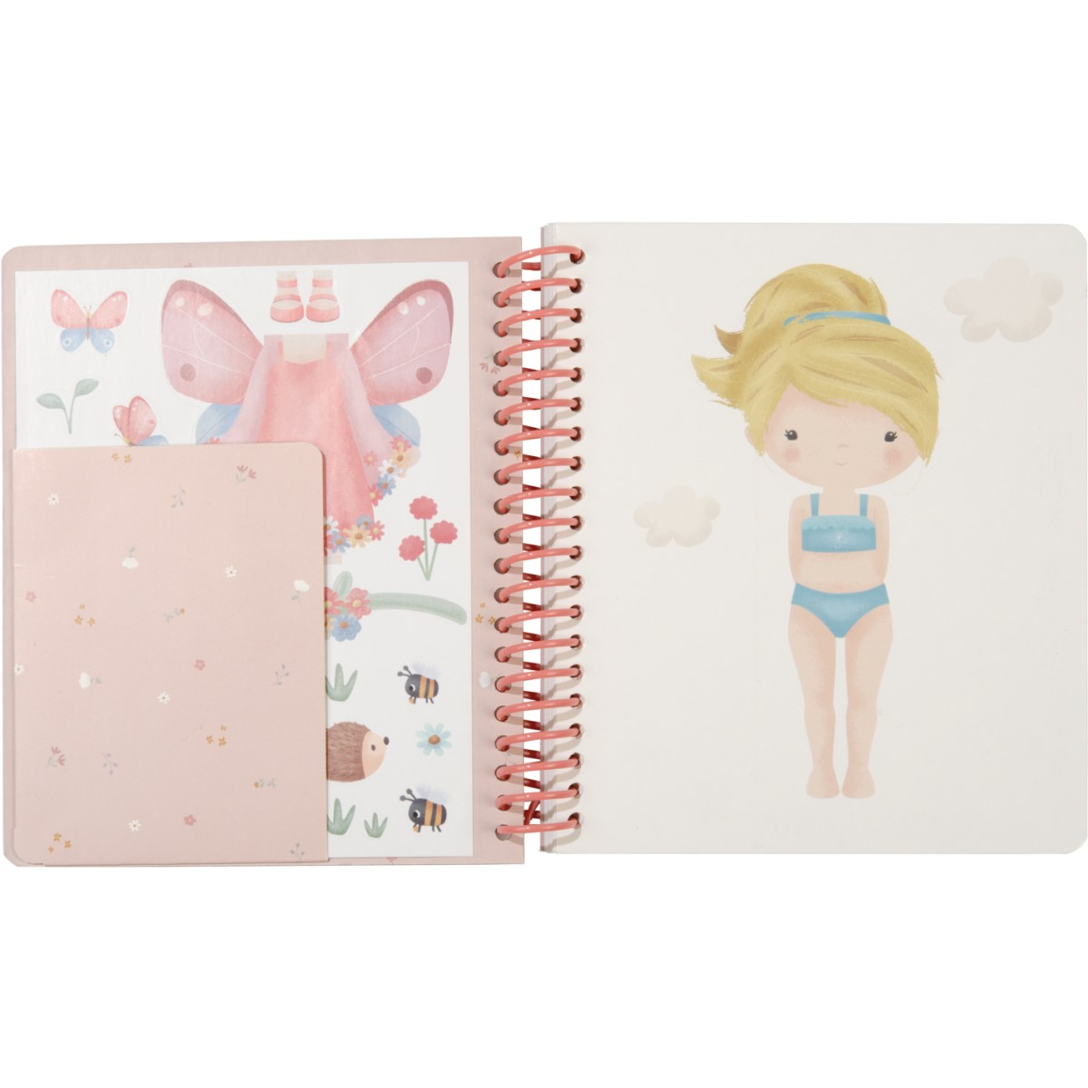 Knjigica z nalepkami Rosa & Friends Dress Me Up (3 leta+), Little Dutch (125414)-1