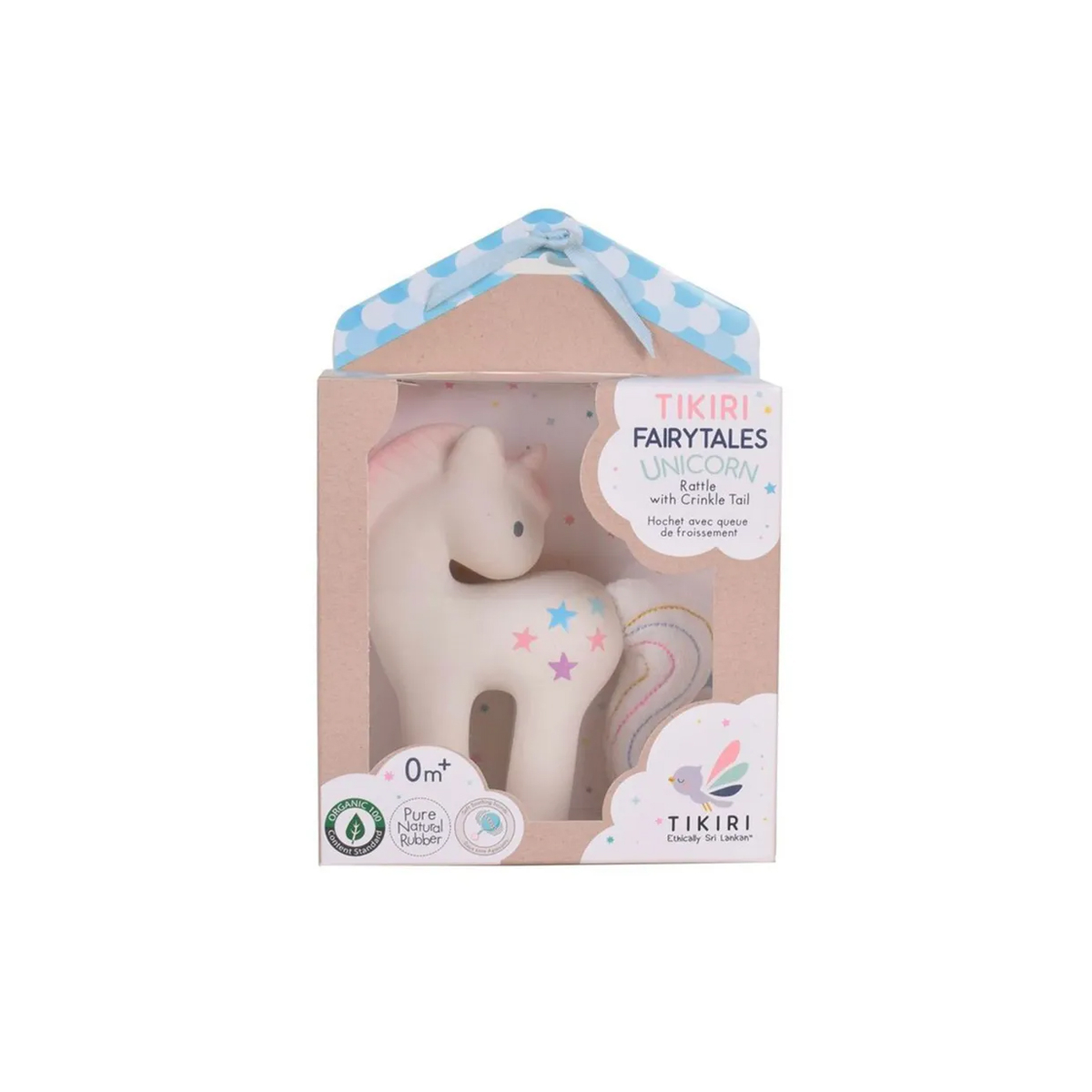 Mehka igrača - grizalo za dojenčka COTTON CANDY UNICORN
