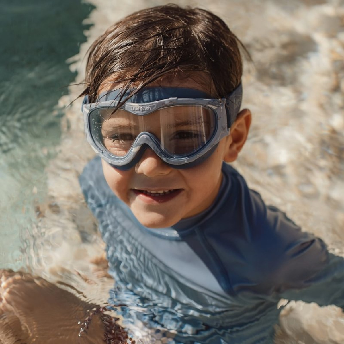 Otroška plavalna maska OCEAN WORLD, 3-8 let, Little Dutch (2016362)-5