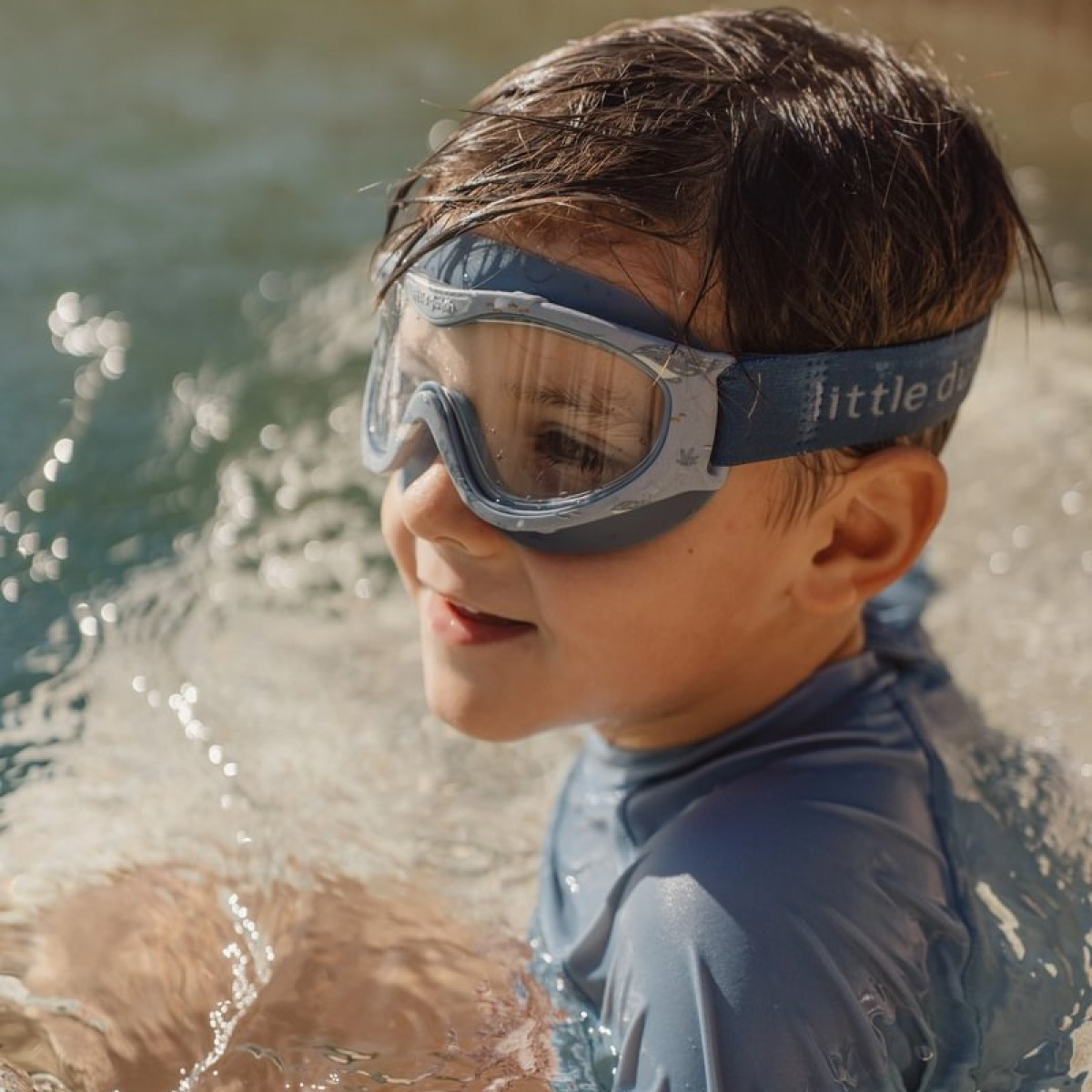 Otroška plavalna maska OCEAN WORLD, 3-8 let, Little Dutch (2016362)-6