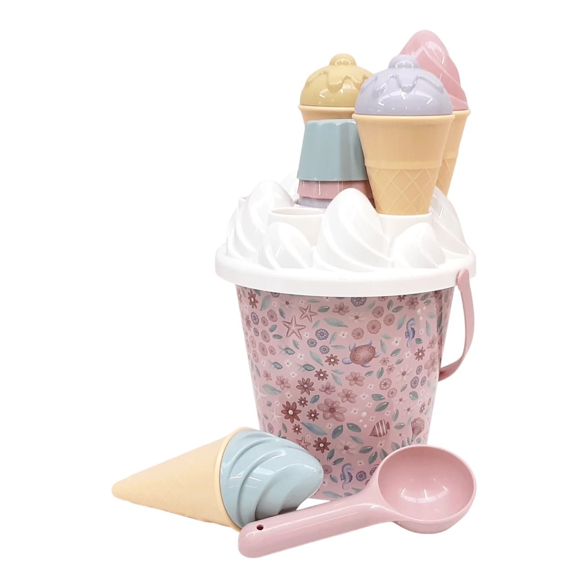 Otroški set za na plažo Dreamy Mermaid Ice Cream, Little Dutch (2016377)-1