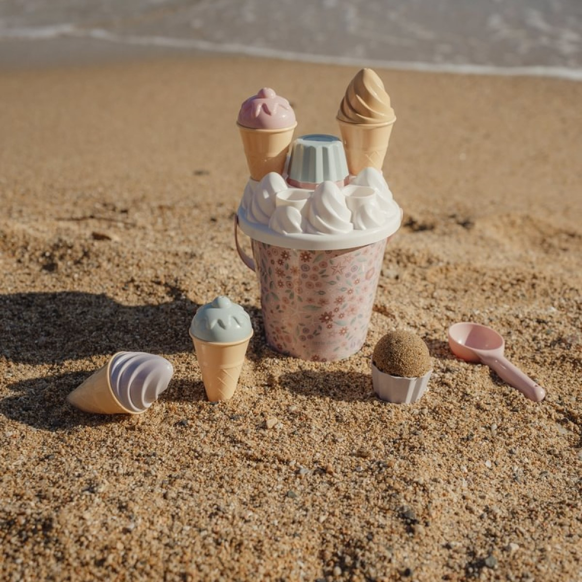 Otroški set za na plažo Dreamy Mermaid Ice Cream, Little Dutch (2016377)-2