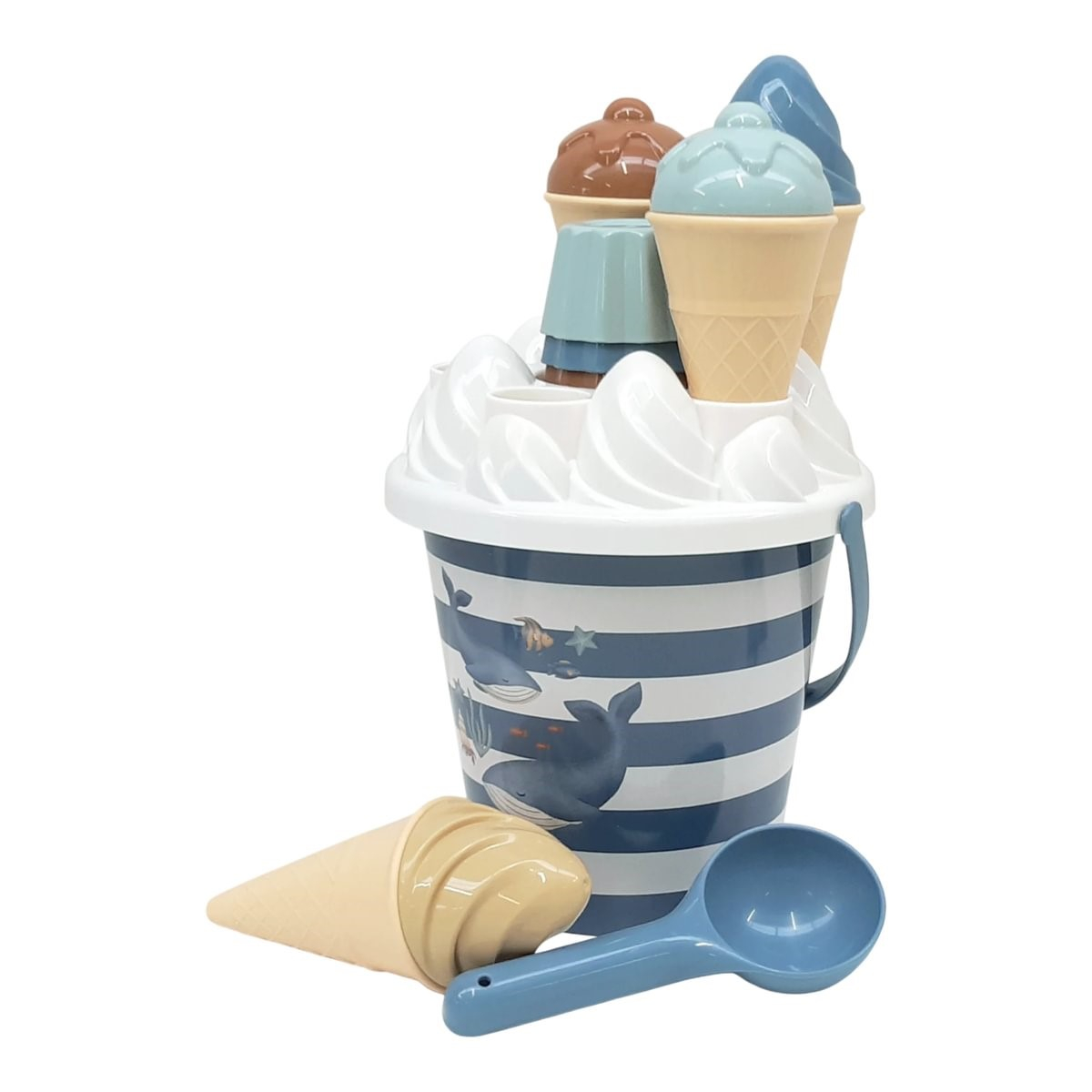 Otroški set za na plažo Ocean World Ice Cream, Little Dutch (2016376)-1