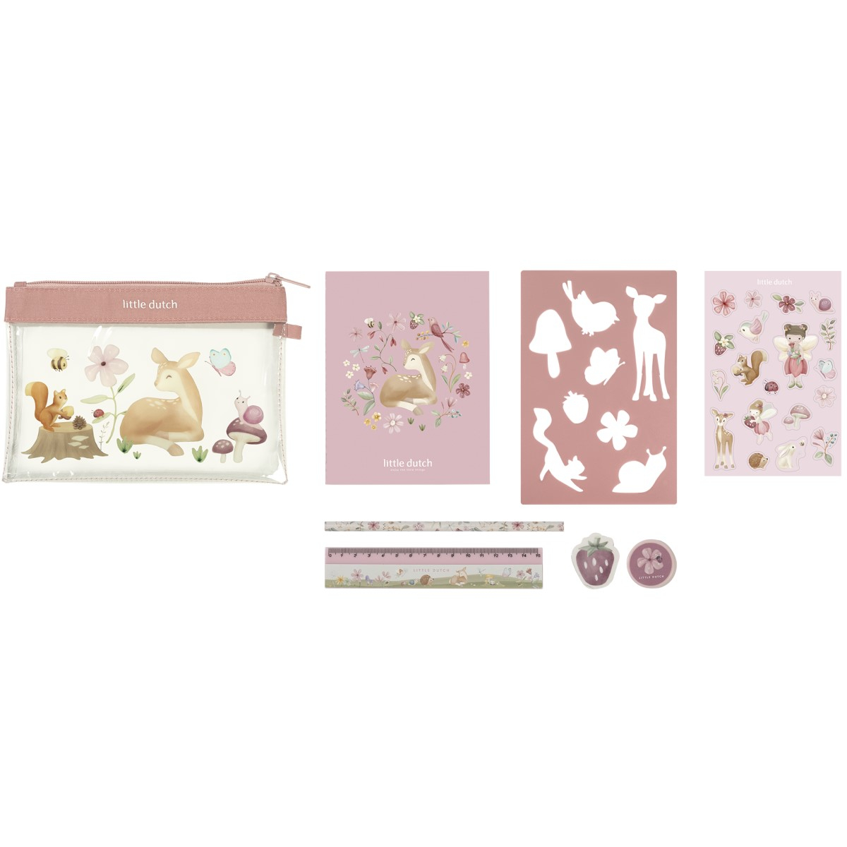 Pisalni set Fairy Garden (3 leta+), Little Dutch (126091)-1