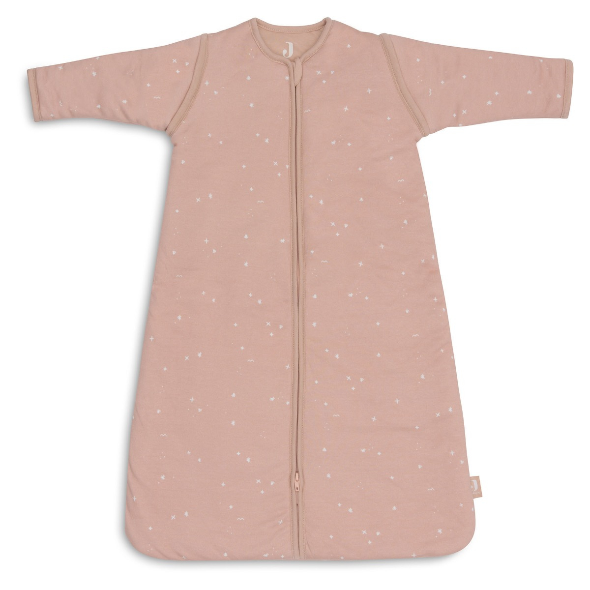 Roza spalna vreča z rokavi TWINKLING WILD ROSE 3-6 m, Jollein