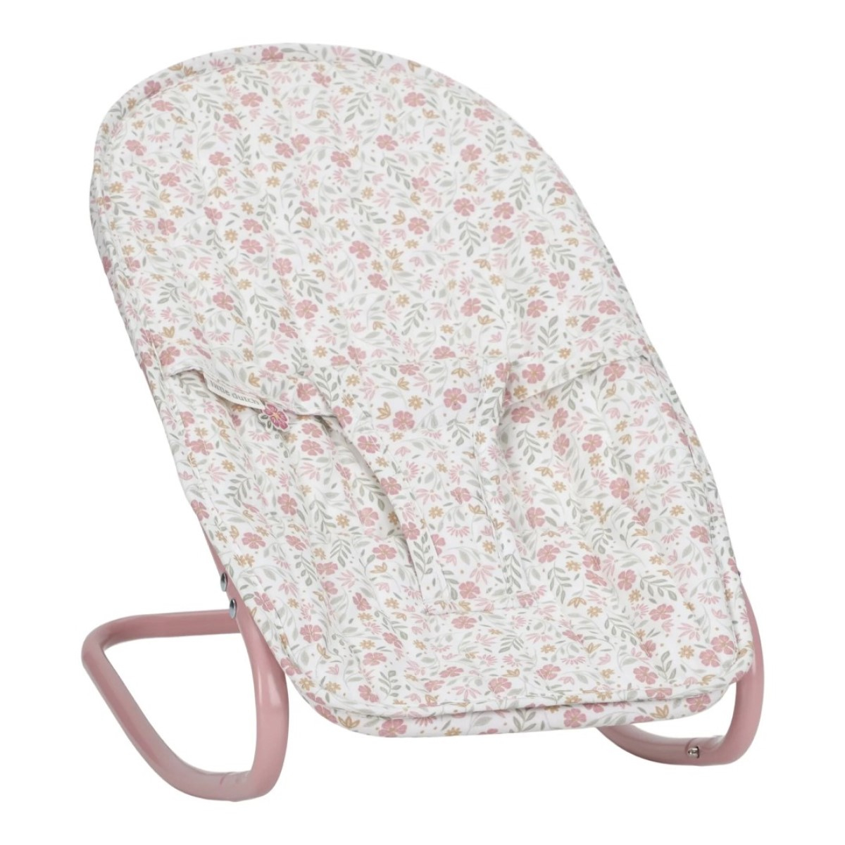 Roza gugalnik za punčko Soft Flowers (3 leta+), Little Dutch (LD4587)