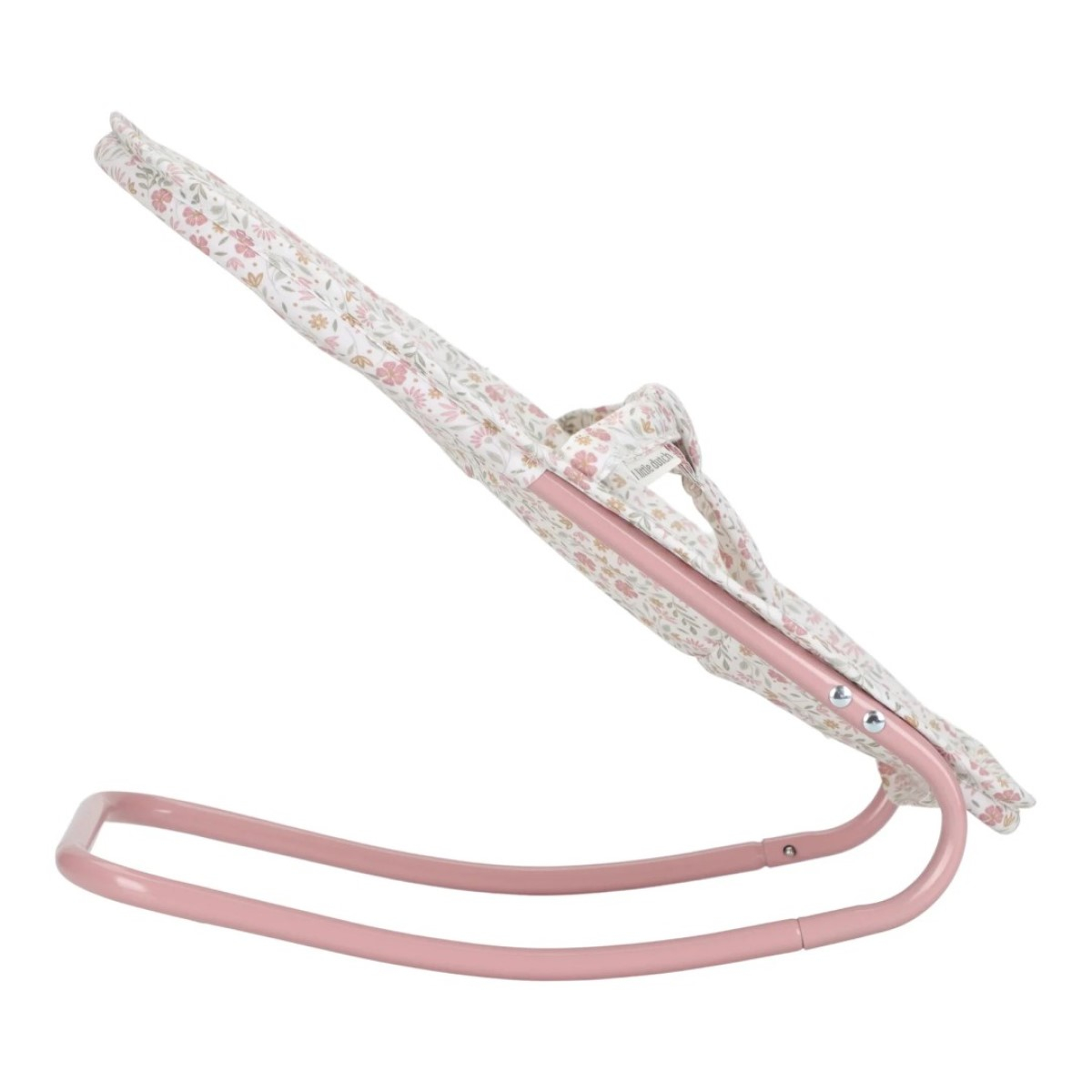 Roza gugalnik za punčko Soft Flowers (3 leta+), Little Dutch (LD4587)