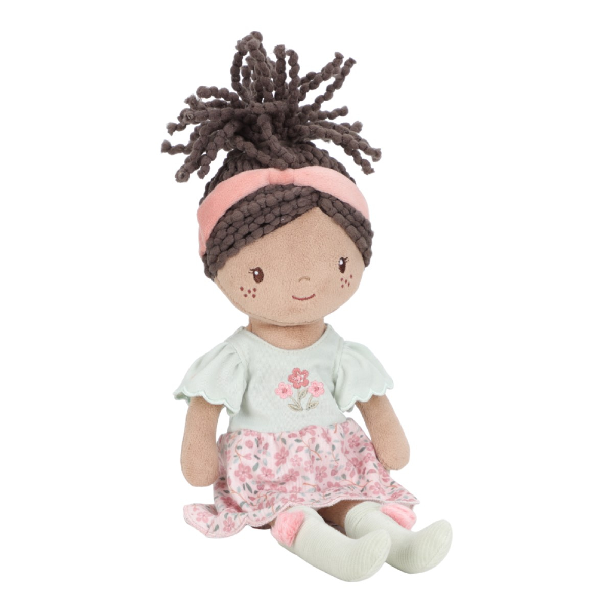 Roza punčka EVI (12m+) M, Little Dutch (LD4666)-1