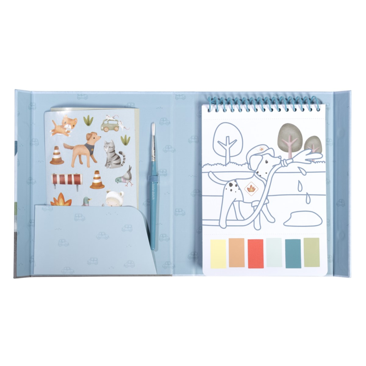 Set za slikanje Jim Vehicles (3 leta+), Little Dutch (126891)-5