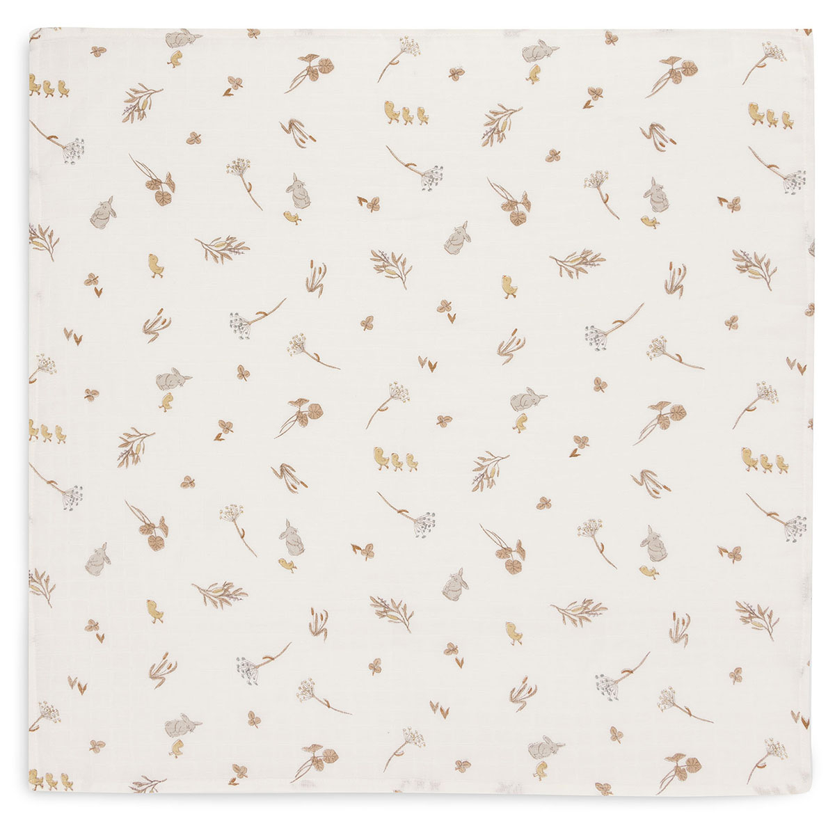 Bele tetra plenice RIVERSIDE (70x70 cm) – 3 kosi, Jollein®