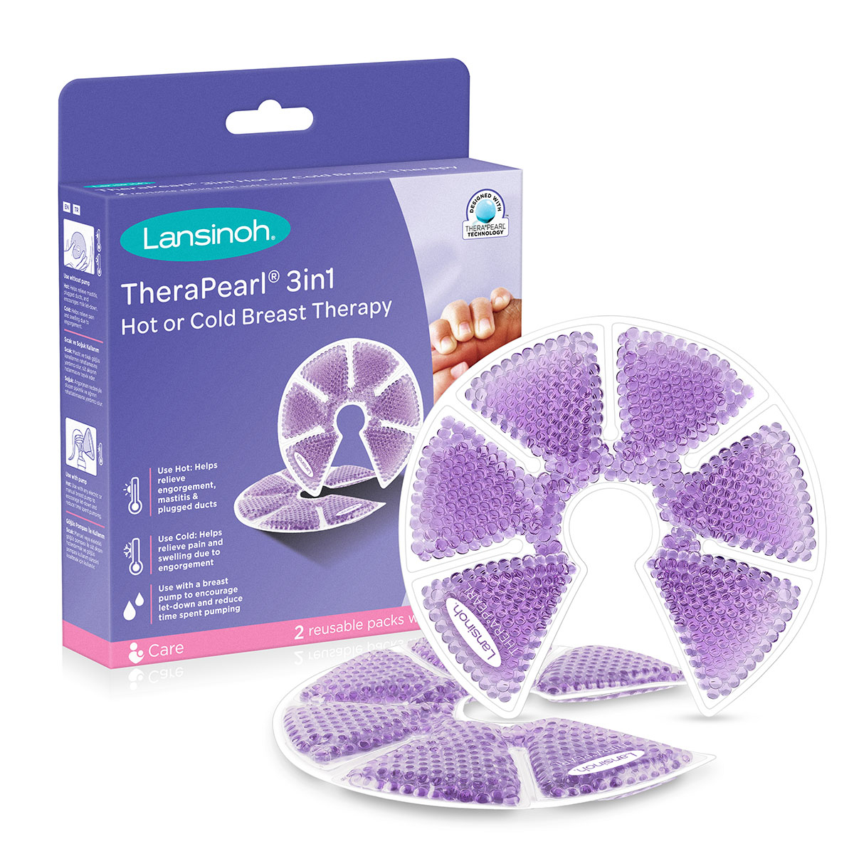 Gel grelna blazinica za dojke TheraPearl Lansinoh