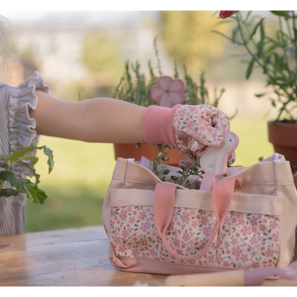 10-delni vrtni set Fairy Garden (4 leta+), Little Dutch (LD9115)-4