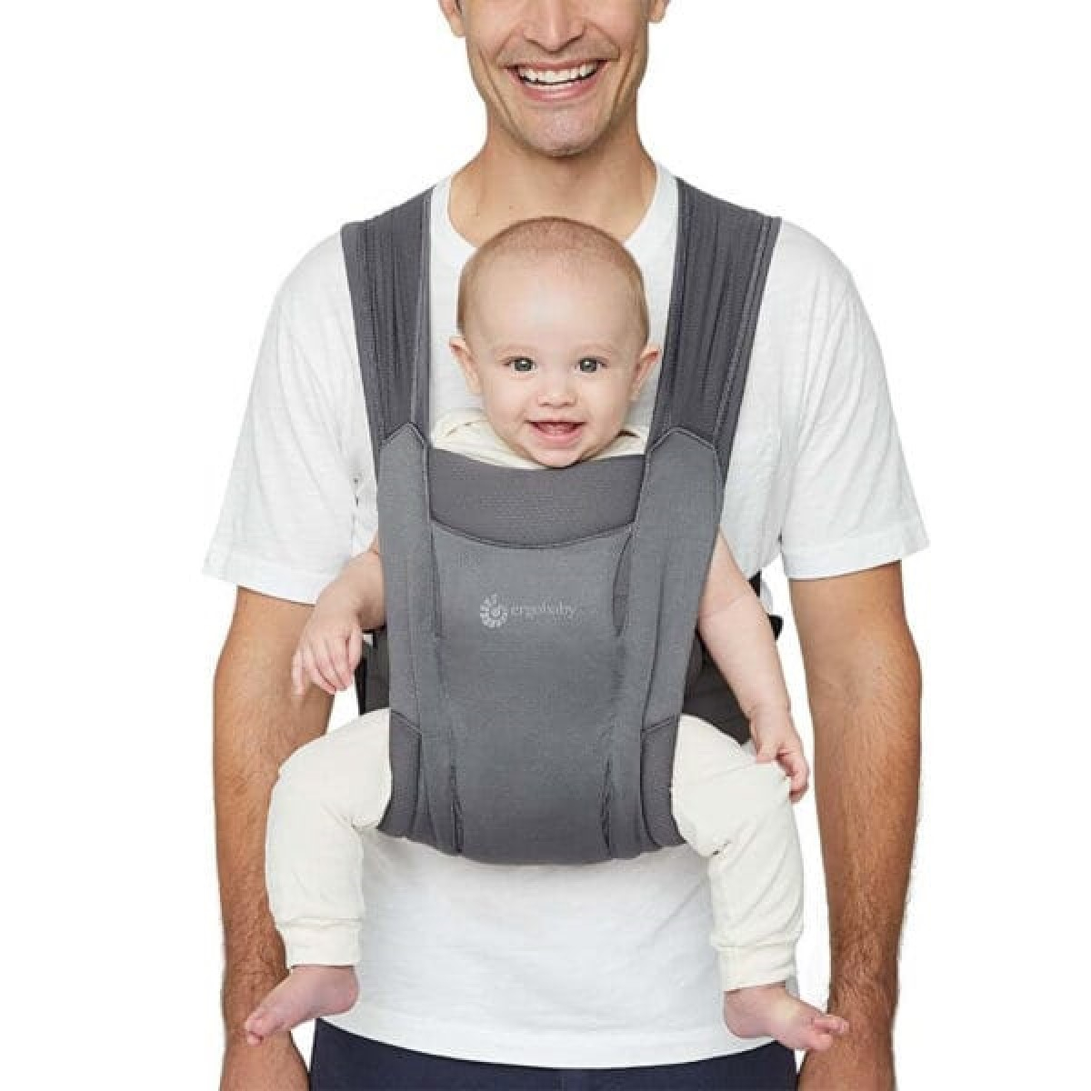 Črna Ergobaby nosilka Embrace Air Mesh, Washed Black-2