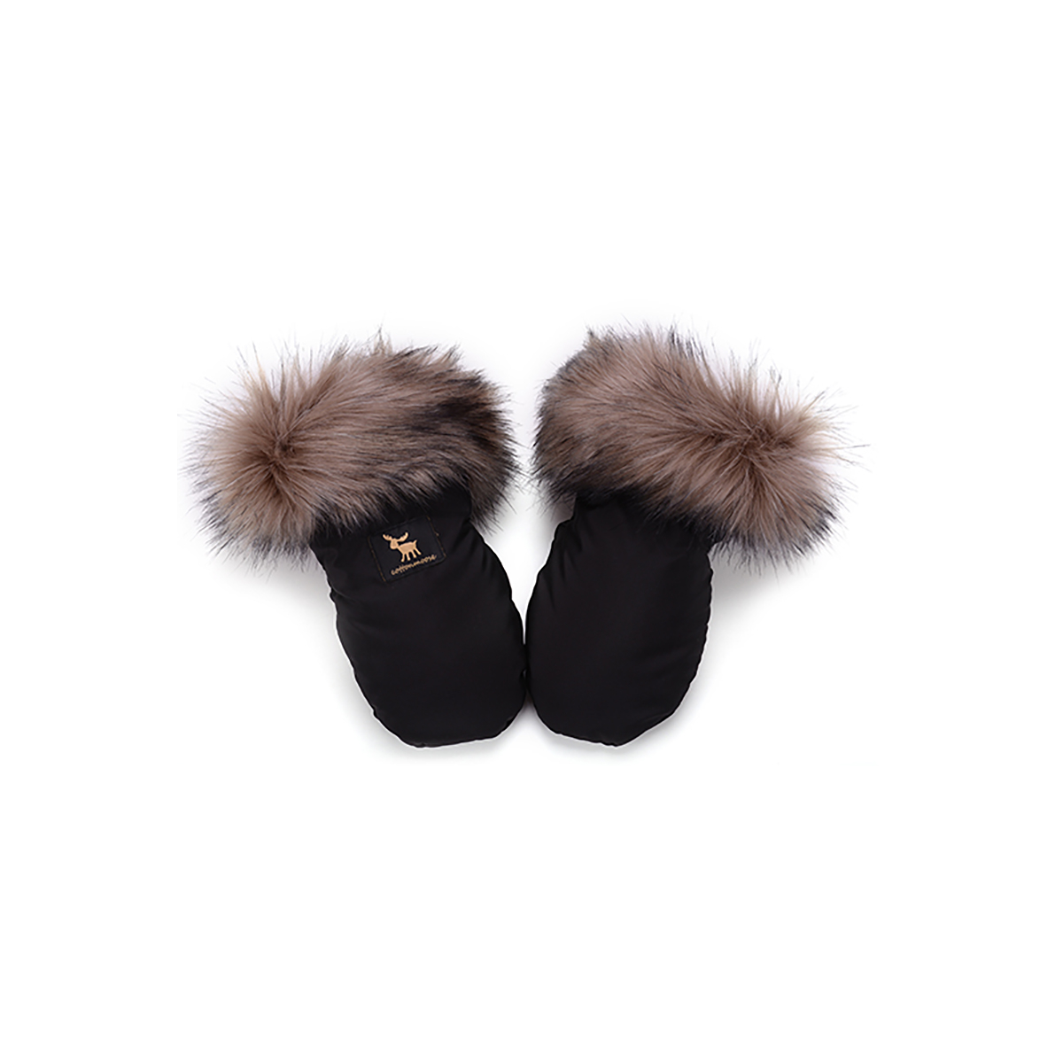 Črna  zlata muf rokavice Cottonmoose