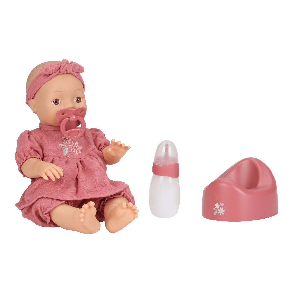Dojenček punčka, ki pije in lula Livia (36m+), Little Dutch (LD4581)