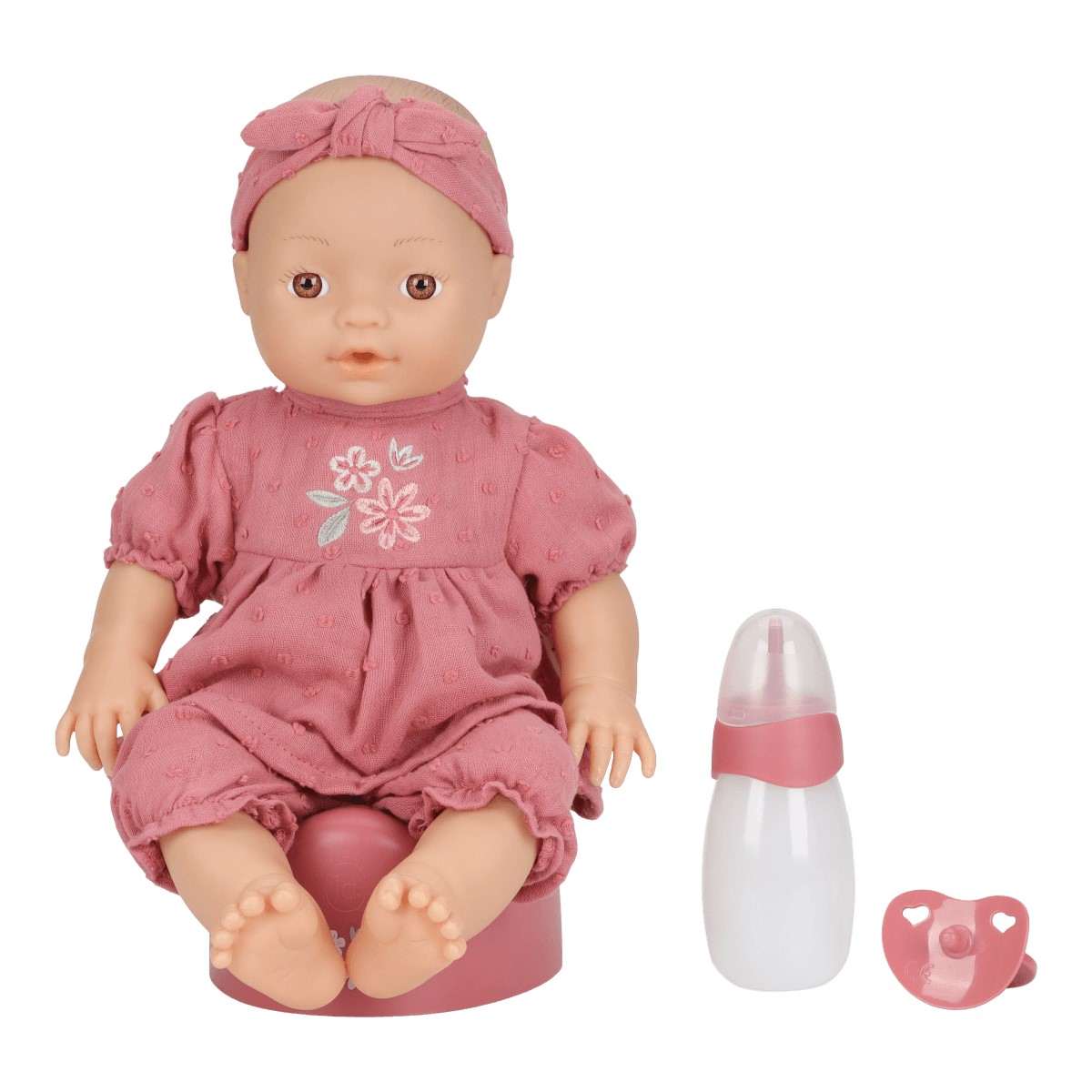 Dojenček punčka, ki pije in lula Livia (36m+), Little Dutch (LD4581)-1