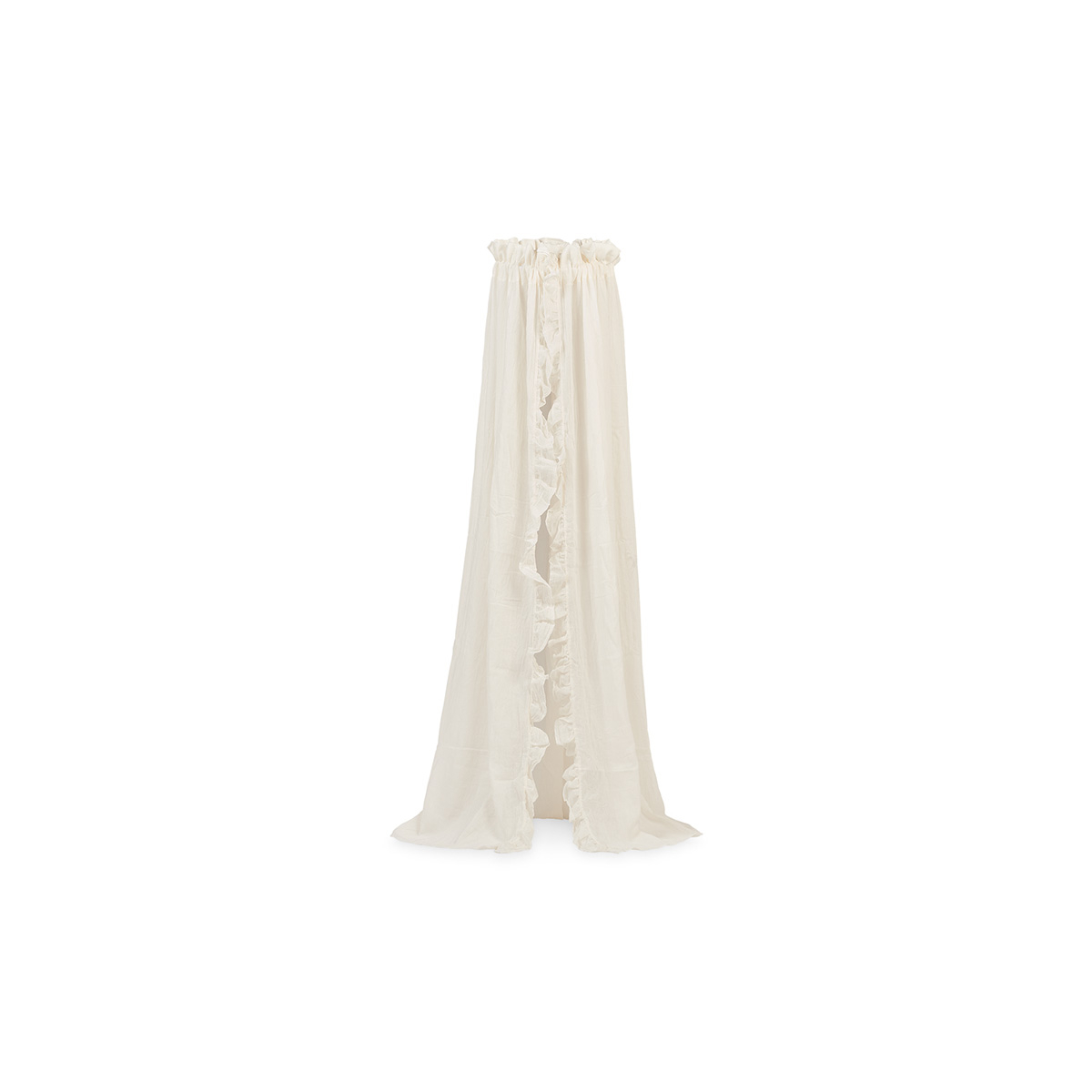 Kremno bel VINTAGE baldahin 155 cm IVORY - VOLANČKI