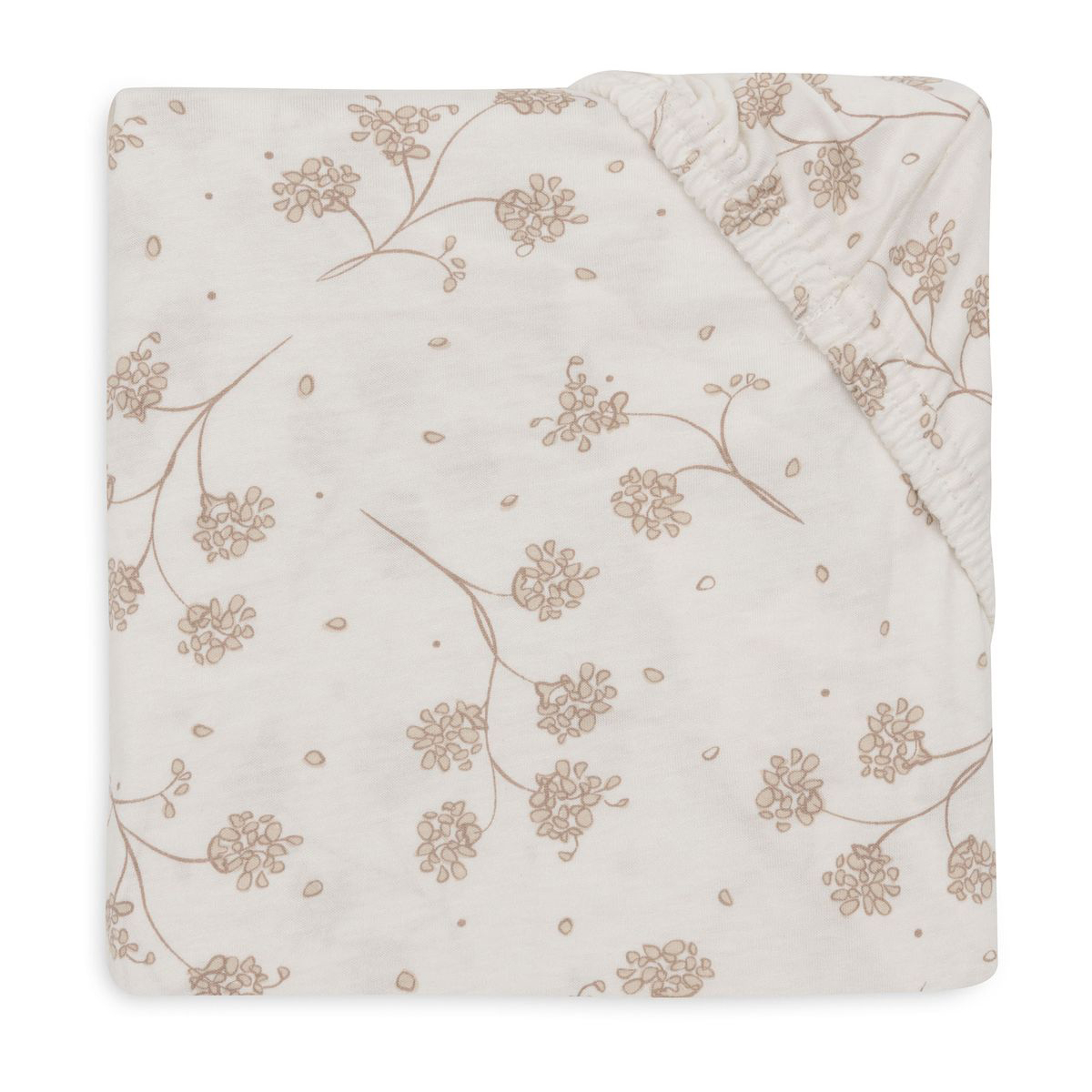 KREMNO BELA jogi rjuha 140x70 cm Leafy Dreams, bombažni jersey, Jollein®