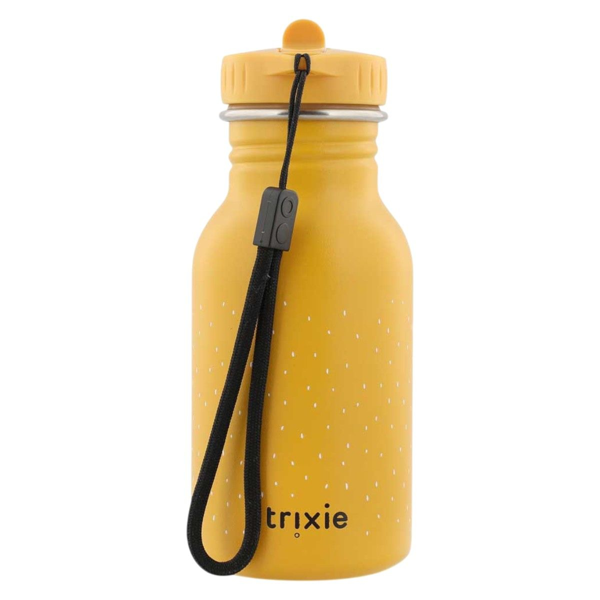 Oranžna otroška steklenička MR.GIRAFFE (350 ml), Trixie-1