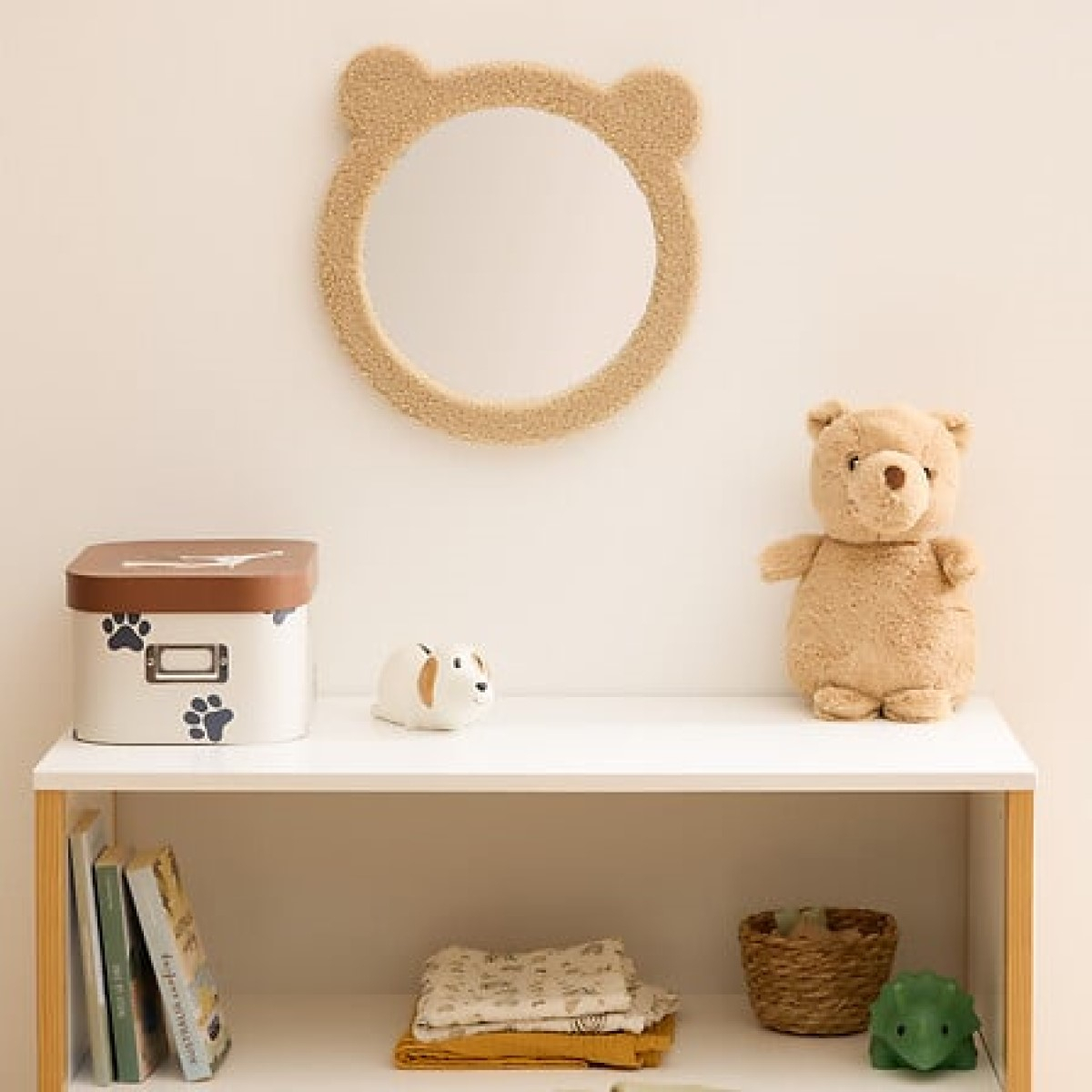 Otroško ogledalo Boucle MEDVEDEK 33 cm, Atmosphera®-4