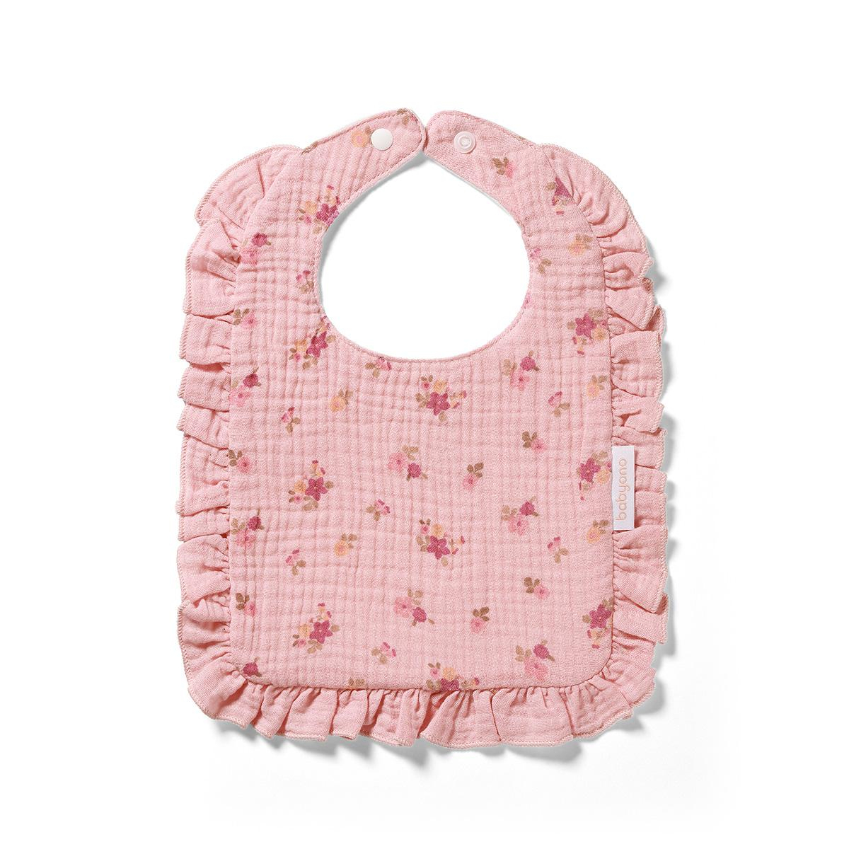 Roza muslin slinček CVETLICE, BabyOno