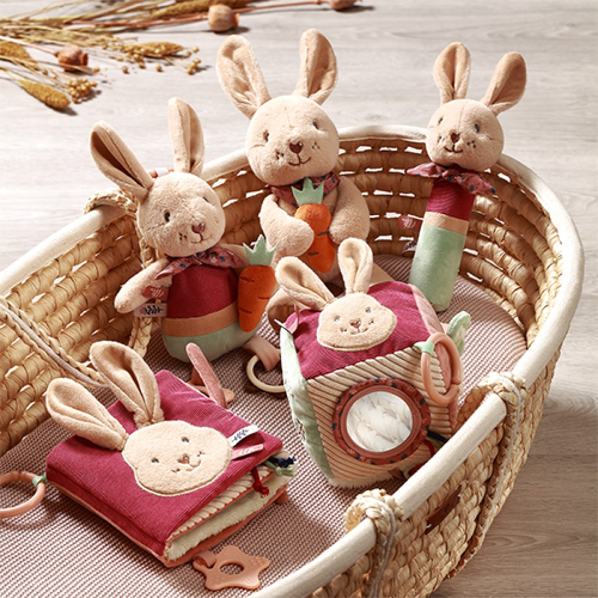 Senzorična kocka Rabbit KARO (0m+), BabyOno-5