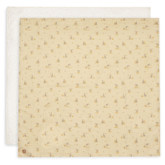 Pe&scaron;čeno rumene tetra plenice KANGAROOTS (115x115 cm) - 2 kosa,  Jollein&reg; - AKCIJA