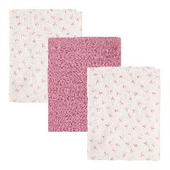 Vijolične tetra plenice MAUVE ORCHID (70x70 cm) - 3 kosi, Pippi&reg;