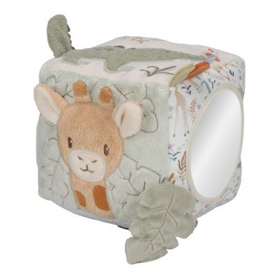 Senzorična kocka Safari Friends, Little Dutch (LD8309)