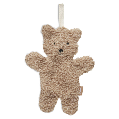 Ninica z držalom za dudo TEDDY BEAR BISCUIT, Jollein