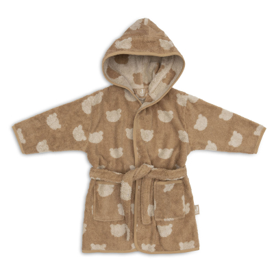 Bež kopalni plašč 1-2 let Jacquard TEDDY BEAR, Jollein® BSS