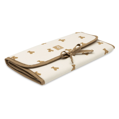 Bež previjalna podloga MINI TEDDY BEAR, 70x35-70 cm, Jollein® 