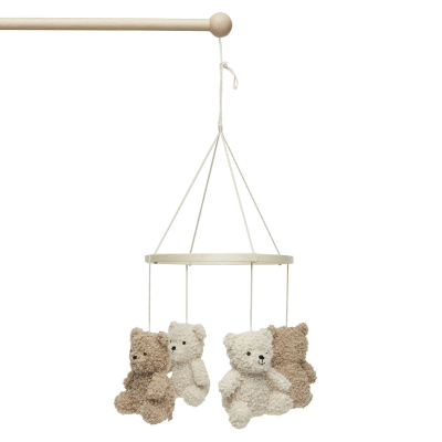 Igrače za vrtiljak TEDDY BEAR Natural/Biscuit (0m+), Jollein