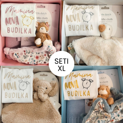 Darilni set Mamina nova budilka XL