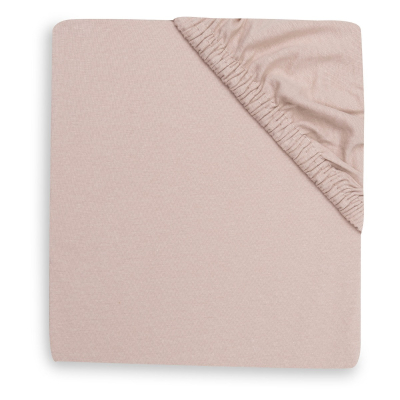 Svetlo roza jogi rjuha 80/90x40 cm SILK ROSE bombažni jersey, Jollein®