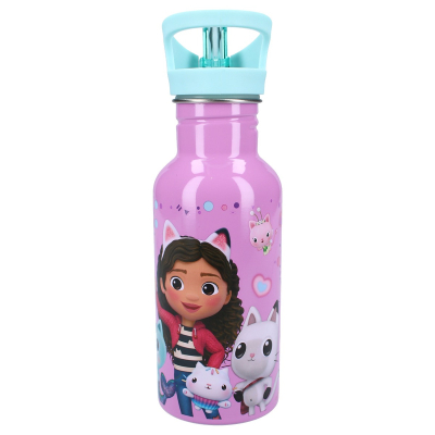 Vijolična otroška steklenička GABBY'S DOLL HOUSE, Take A Sip (500 ml)  SBF