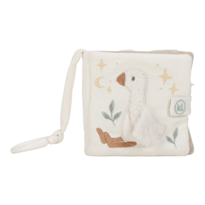 Kremno bela potovalna knjigica Newborn Naturals (0m+), Little Dutch (LD8419)