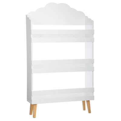 Bela otroška knjižna polica OBLAK, V. 100 cm, Atmosphera®