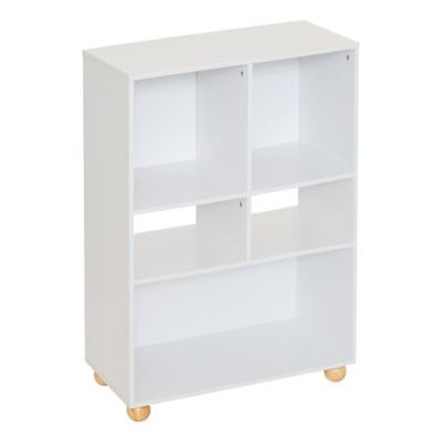 Bela lesena knjižna otro&scaron;ka omara V. 90,8 cm , Atmosphera&reg;