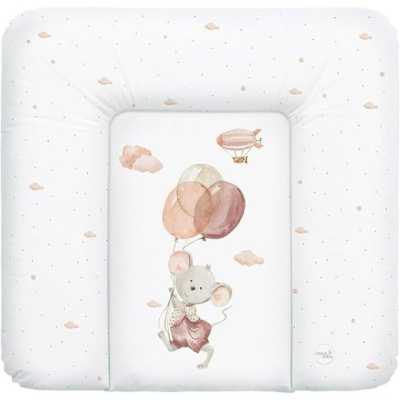Bela PREVIJALNA blazina basic MIŠKA 75x72 cm, Ceba®