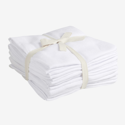 Bele tetra plenice (70x70 cm) &ndash; 8 kosov, Pippi&reg; BESTSELLER
