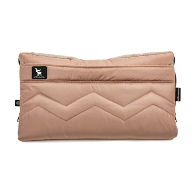 Bež enojna rokavica za voziček CLASSIC (univerzalna), Cottonmoose 
