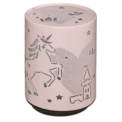 Roza otroška led lučka UNICORN H11 cm, Atmosphera® AKCIJA
