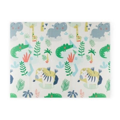 Dvostranska igralna podloga CAMPY Jungle 197 x 147cm, Petite&Mars
