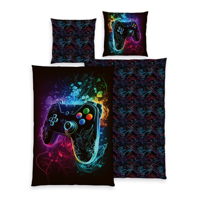 Mladinska posteljnina Neon Gaming, 140x200 cm