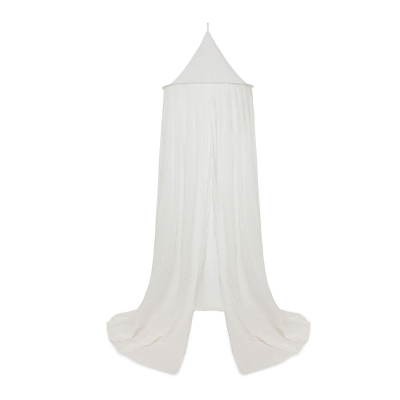 Kremno bel baldahin – komarnik - šotor  IVORY, Jollein®