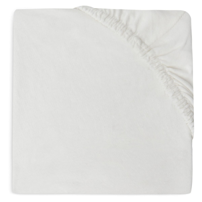 KREMNO BELA jogi rjuha 140x70 cm IVORY, bombažni jersey, Jollein®