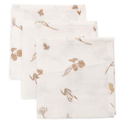 Bele krpice za umivanje RIVERSIDE 31x31cm (3 kosi) Jollein® 